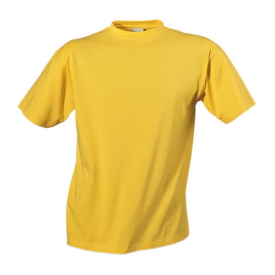 T-shirt męski żółty Valtrea